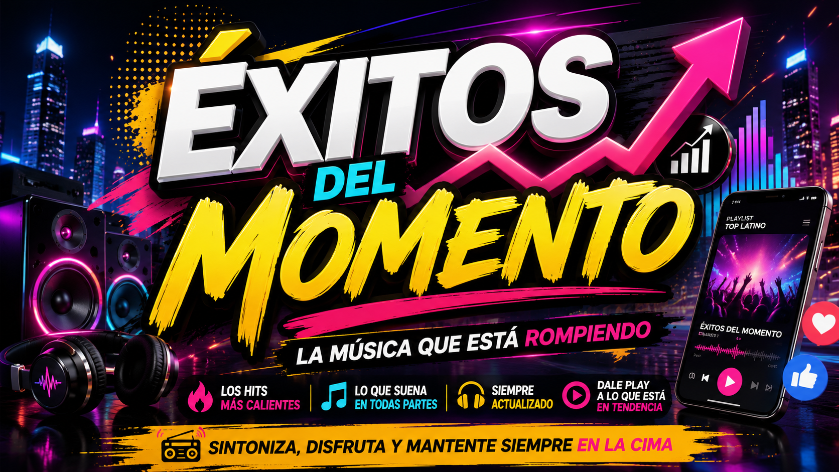 📈 Éxitos del Momento – La Música que Está Rompiendo 🔥